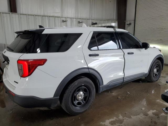 1FM5K8AB8LGA96949 - 2020 FORD EXPLORER POLICE INTERCEPTOR WHITE photo 3