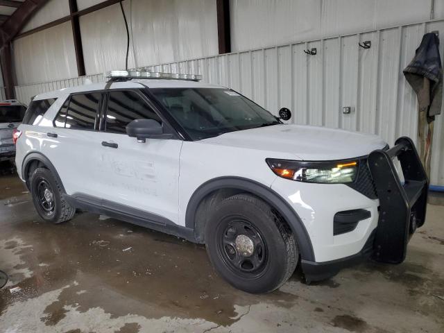1FM5K8AB8LGA96949 - 2020 FORD EXPLORER POLICE INTERCEPTOR WHITE photo 4
