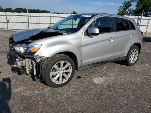 4A4AP3AUXDE001242 - 2013 MITSUBISHI OUTLANDER ES SILVER photo 1