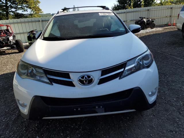 2T3RFREV9FW263185 - 2015 TOYOTA RAV4 XLE WHITE photo 5