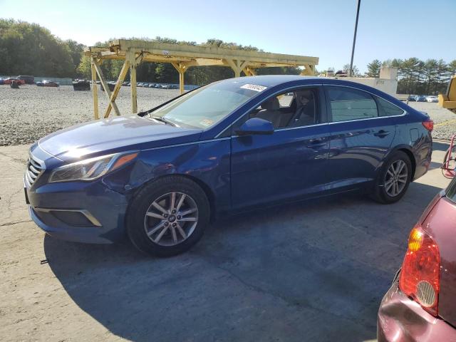 5NPE24AF8GH304247 - 2016 HYUNDAI SONATA SE BLUE photo 1