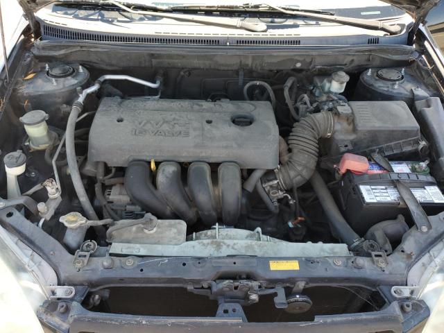 1NXBR32E67Z856152 - 2007 TOYOTA COROLLA CE BLACK photo 11