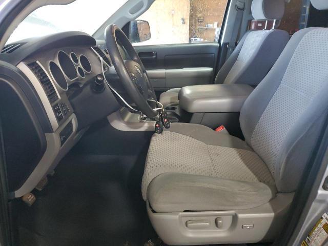 5TFUY5F18DX281081 - 2013 TOYOTA TUNDRA DOUBLE CAB SR5 SILVER photo 7