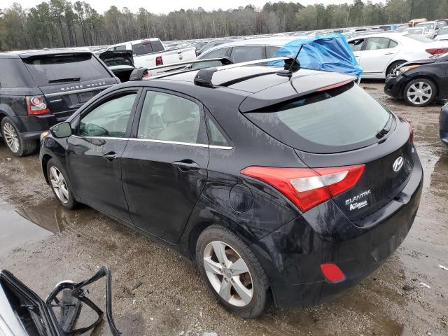 KMHD35LH1EU202798 - 2014 HYUNDAI ELANTRA GT BLACK photo 2