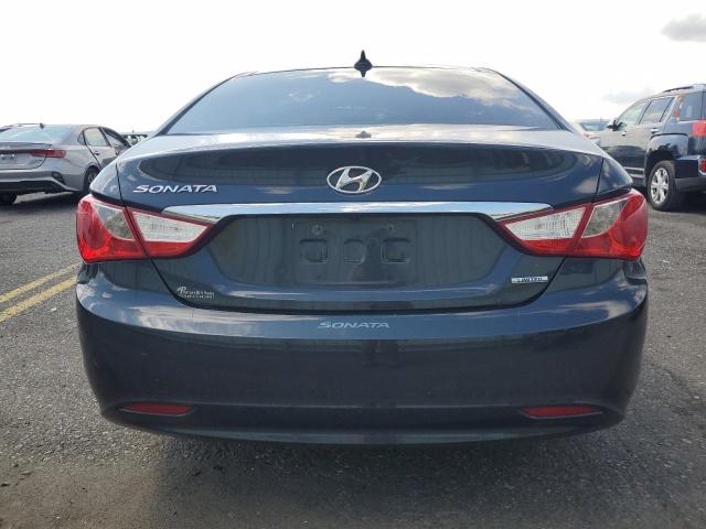 5NPEC4AC5DH740455 - 2013 HYUNDAI SONATA SE BLUE photo 6