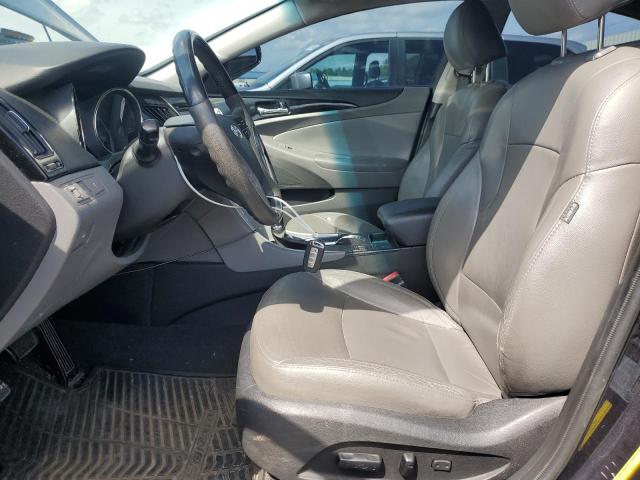 5NPEC4AC5DH740455 - 2013 HYUNDAI SONATA SE BLUE photo 7
