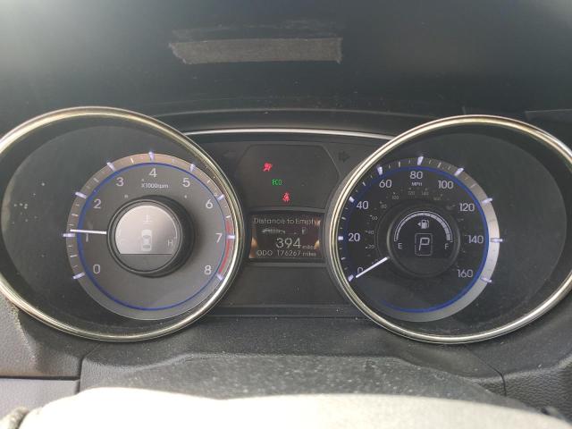 5NPEC4AC5DH740455 - 2013 HYUNDAI SONATA SE BLUE photo 9