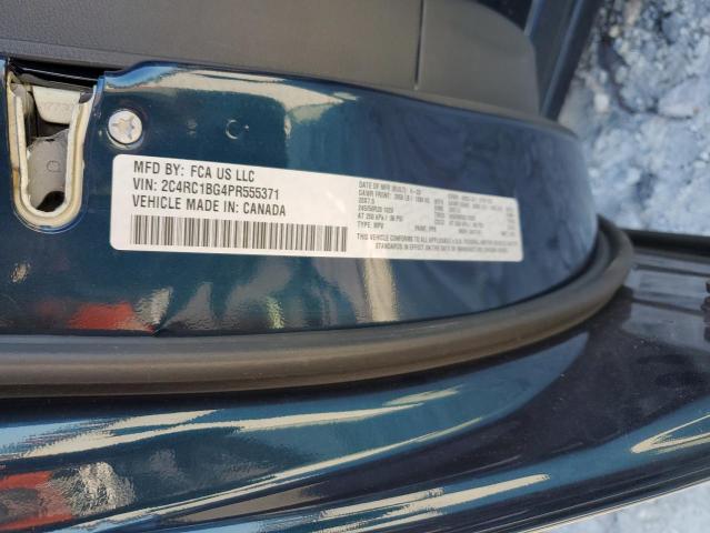 2C4RC1BG4PR555371 - 2023 CHRYSLER PACIFICA TOURING L Mavi foto 14