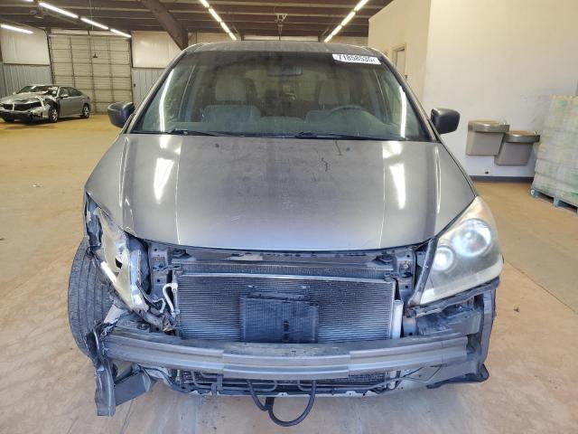 5FNRL38219B055819 - 2009 HONDA ODYSSEY LX ნაცრისფერი ფოტო 5