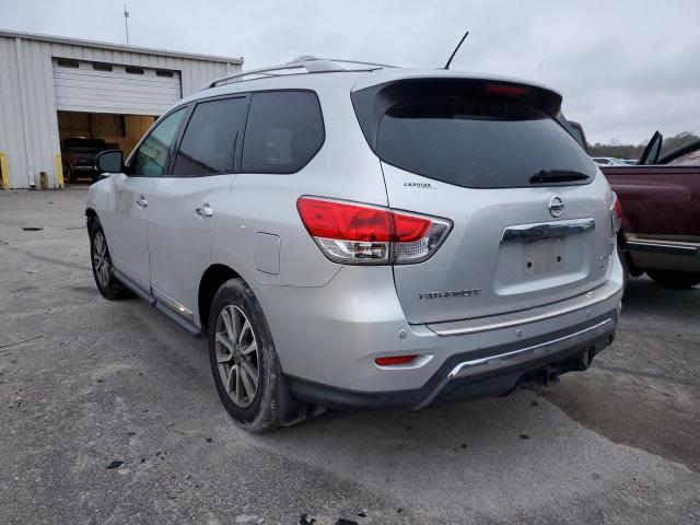 5N1AR2MM9EC705433 - 2014 NISSAN PATHFINDER S SILVER photo 2
