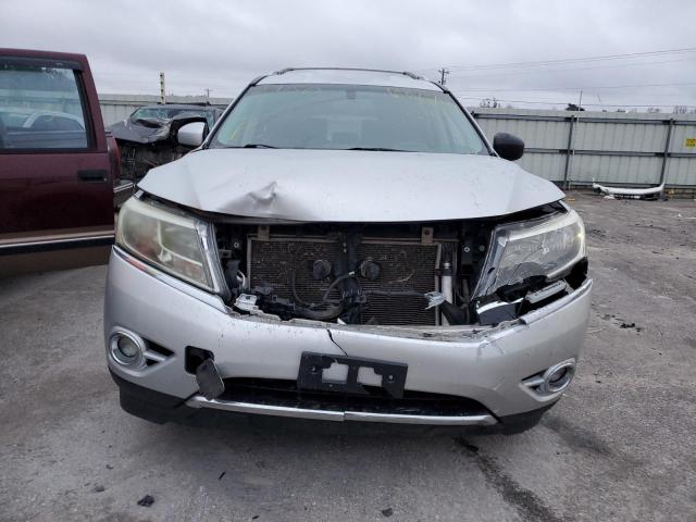 5N1AR2MM9EC705433 - 2014 NISSAN PATHFINDER S SILVER photo 5