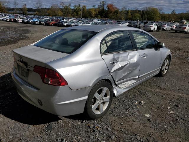 1HGFA16876L087320 - 2006 HONDA CIVIC EX SILVER photo 3