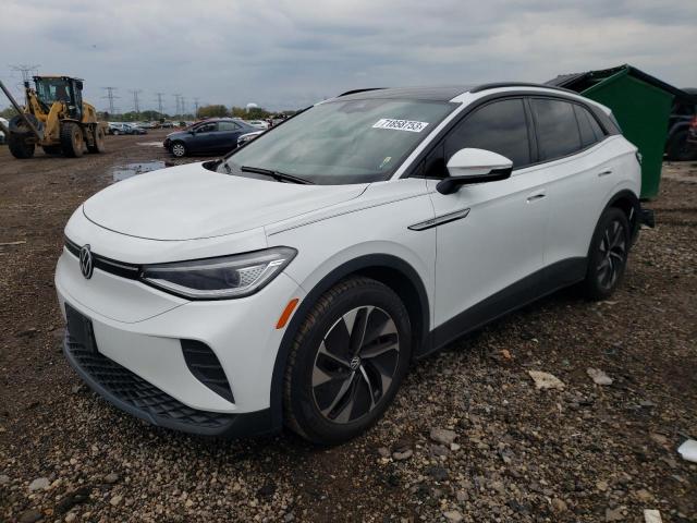 WVGTMPE27MP032487 - 2021 VOLKSWAGEN ID.4 PRO S თეთრი ფოტო 1