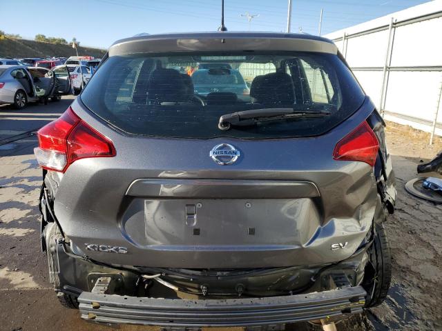 3N1CP5CU6KL541132 - 2019 NISSAN KICKS S GRAY photo 6