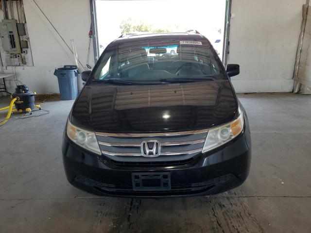 5FNRL5H67CB029828 - 2012 HONDA ODYSSEY EXL BLACK photo 5