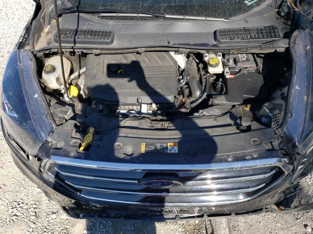 1FMCU0GD9JUD16996 - 2018 FORD ESCAPE SE შავი ფოტო 12