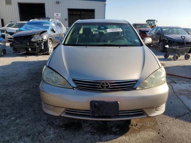 4T1BE32K76U687548 - 2006 TOYOTA CAMRY LE GOLD photo 5