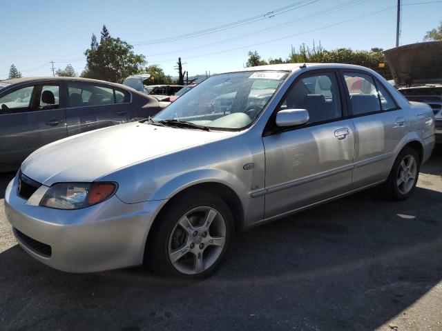 JM1BJ226731137874 - 2003 MAZDA PROTEGE DX SILVER photo 1