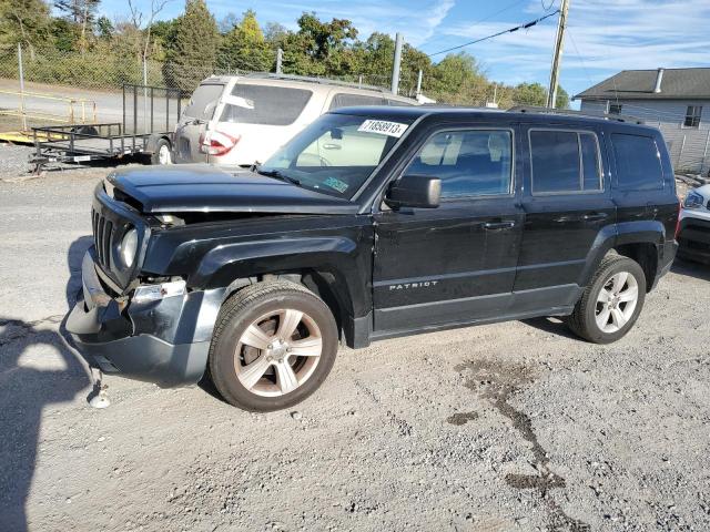 1C4NJRFB2CD637727 - 2012 JEEP PATRIOT LATITUDE BLACK photo 1