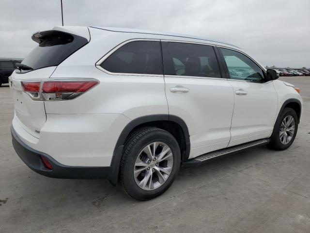 5TDKKRFH5FS087713 - 2015 TOYOTA HIGHLANDER XLE Ağ foto 3