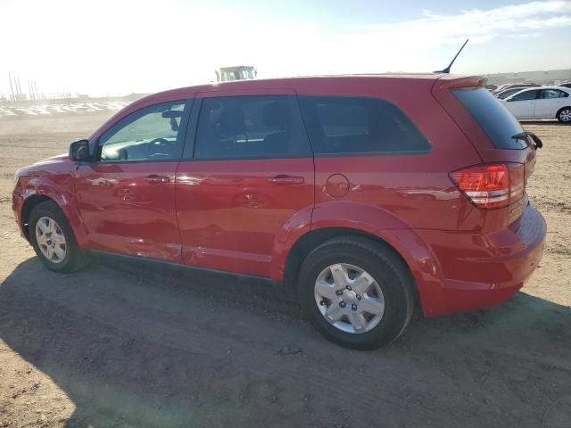 3C4PDCAB8CT361813 - 2012 DODGE JOURNEY SE RED photo 2