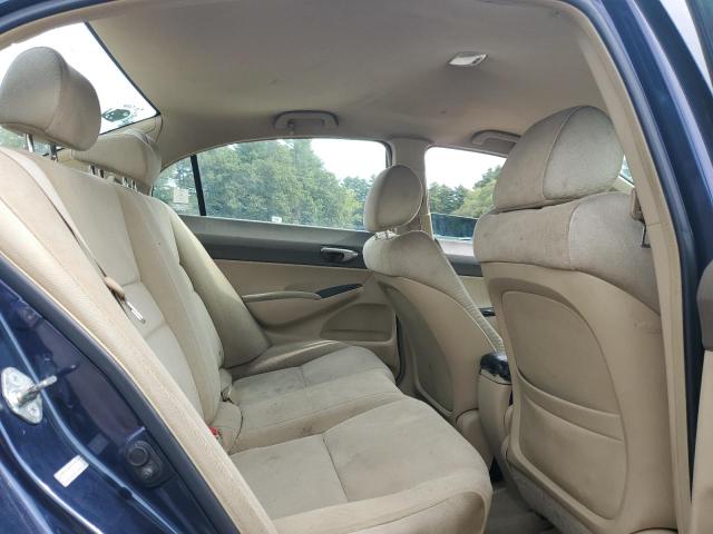 2HGFA16516H523971 - 2006 HONDA CIVIC LX BLUE photo 10