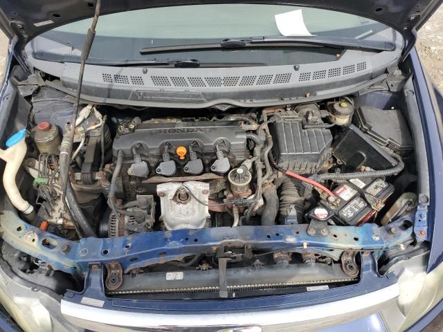 2HGFA16516H523971 - 2006 HONDA CIVIC LX BLUE photo 11