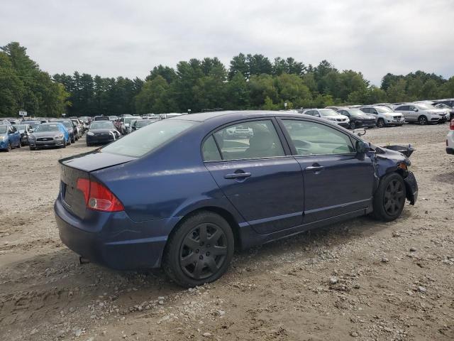 2HGFA16516H523971 - 2006 HONDA CIVIC LX BLUE photo 3