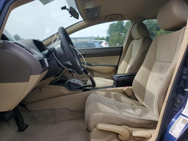 2HGFA16516H523971 - 2006 HONDA CIVIC LX BLUE photo 7