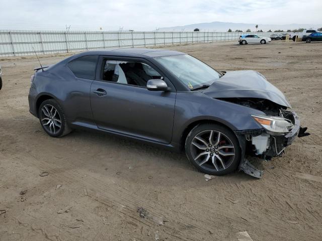 JTKJF5C78FJ001563 - 2015 TOYOTA SCION TC 灰色 照片 4