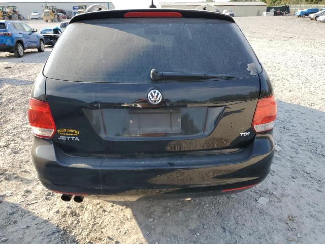 3VWPL7AJ8EM606914 - 2014 VOLKSWAGEN JETTA TDI BLACK photo 6