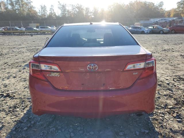 4T1BF1FK2CU611906 - 2012 TOYOTA CAMRY BASE RED photo 6