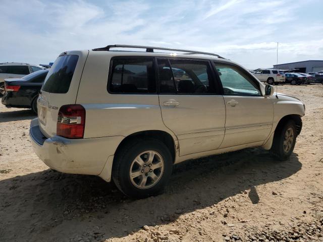 JTEGP21A140015105 - 2004 TOYOTA HIGHLANDER BASE Weiß Foto 3