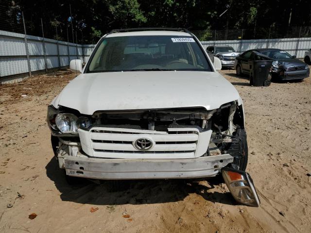 JTEGP21A140015105 - 2004 TOYOTA HIGHLANDER BASE Weiß Foto 5