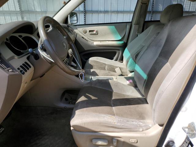 JTEGP21A140015105 - 2004 TOYOTA HIGHLANDER BASE Weiß Foto 7