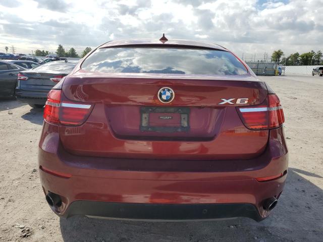 5UXFG2C52DL786024 - 2013 BMW X6 XDRIVE35I RED photo 6