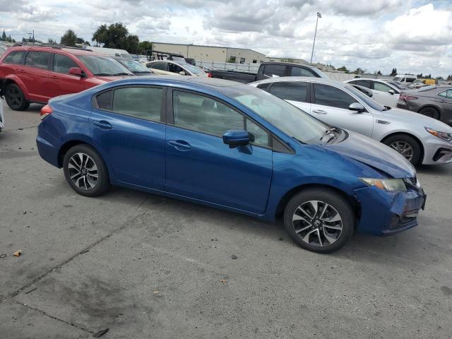 19XFB2F80EE213011 - 2014 HONDA CIVIC EX BLUE photo 4