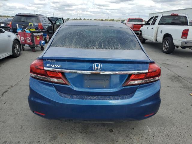 19XFB2F80EE213011 - 2014 HONDA CIVIC EX BLUE photo 6