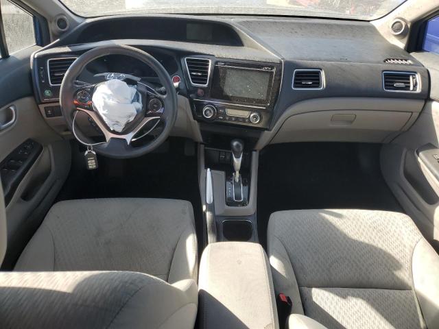 19XFB2F80EE213011 - 2014 HONDA CIVIC EX BLUE photo 8