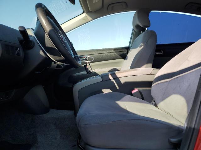 JTDKB20U797830545 - 2009 TOYOTA PRIUS RED photo 7