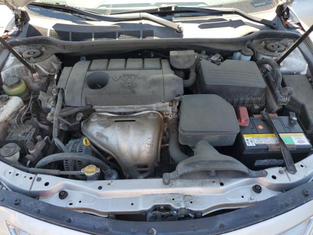 4T1BF3EK0BU214724 - 2011 TOYOTA CAMRY BASE Silber Foto 11