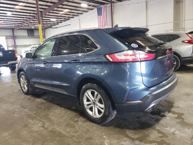 2FMPK4J97KBC07267 - 2019 FORD EDGE SEL BLUE photo 2