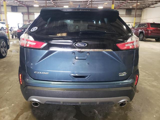 2FMPK4J97KBC07267 - 2019 FORD EDGE SEL BLUE photo 6