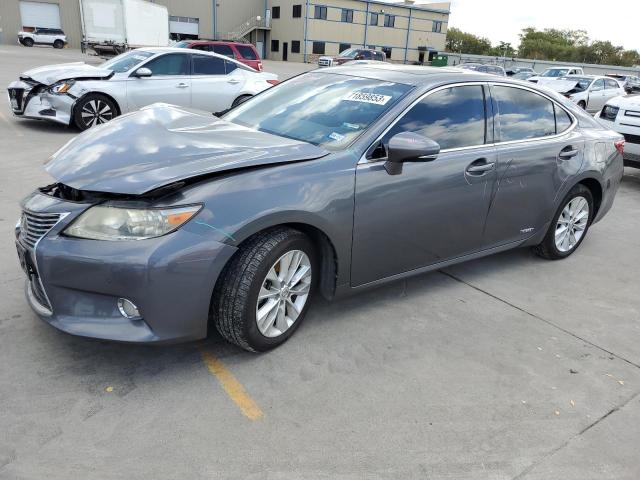 JTHBW1GG9D2017694 - 2013 LEXUS ES 300H GRAY photo 1