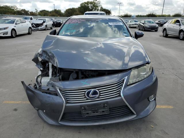 JTHBW1GG9D2017694 - 2013 LEXUS ES 300H GRAY photo 5