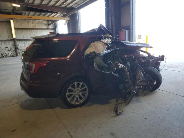 1FM5K8F80GGC20974 - 2016 FORD EXPLORER LIMITED ORANGE photo 3