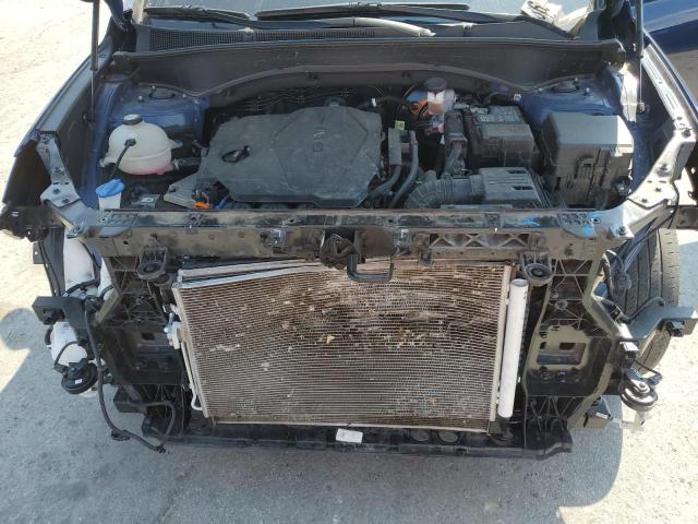 5NMS3DAJ8NH380503 - 2022 HYUNDAI SANTA FE SEL BLUE photo 12