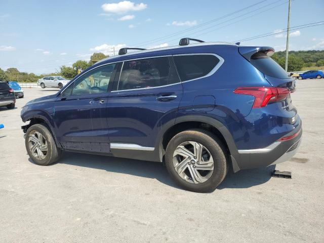5NMS3DAJ8NH380503 - 2022 HYUNDAI SANTA FE SEL BLUE photo 2