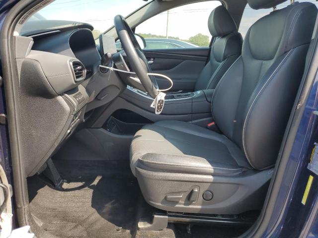 5NMS3DAJ8NH380503 - 2022 HYUNDAI SANTA FE SEL BLUE photo 7