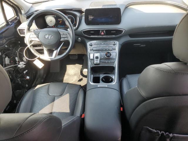 5NMS3DAJ8NH380503 - 2022 HYUNDAI SANTA FE SEL BLUE photo 8